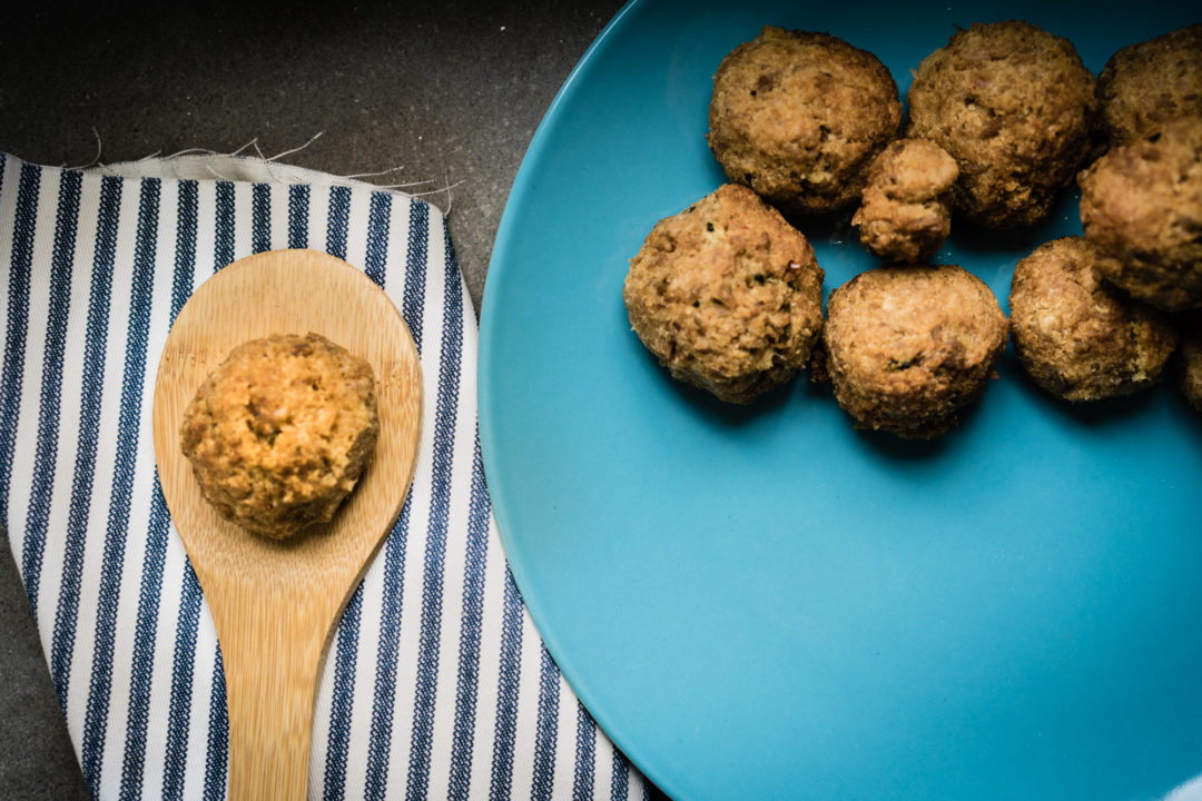 Ricette: Polpette di tonno, composizione fotografica