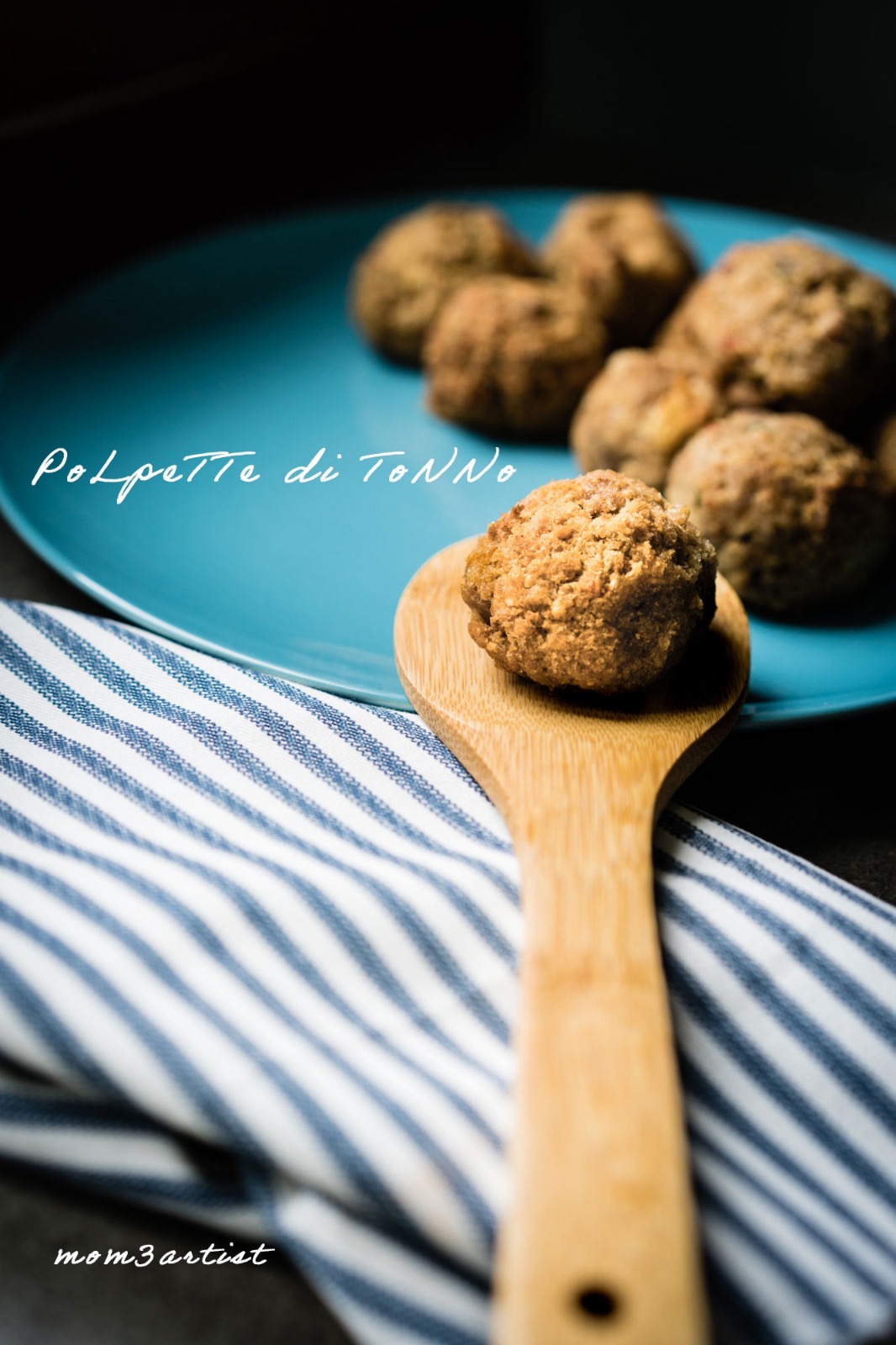 Ricette: Polpette di tonno, composizione fotografica